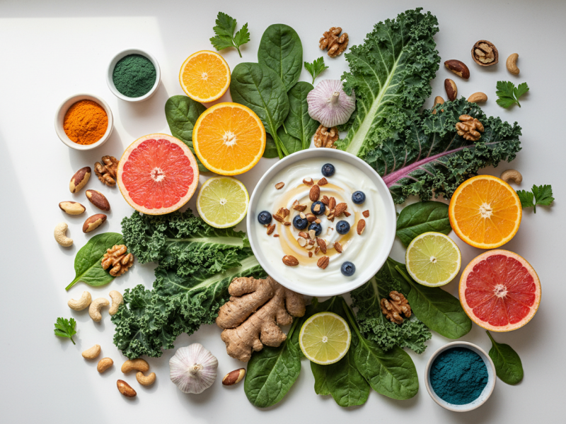 Alimentos que Fortalecem a Imunidade: O que Incluir na Dieta